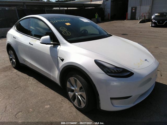 TESLA MODEL Y 2021 5yjygdee6mf086304