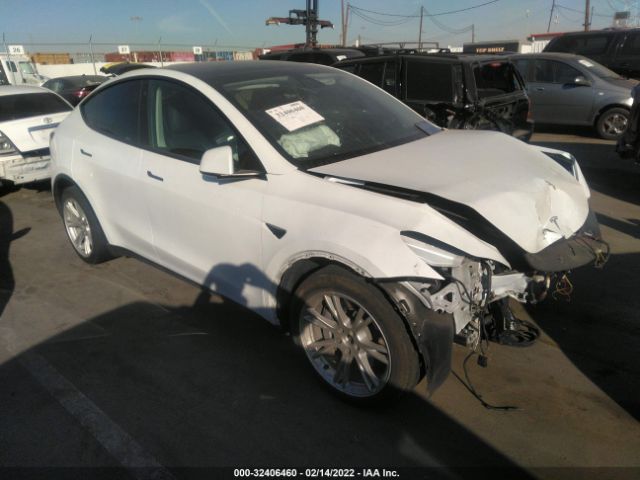 TESLA MODEL Y 2021 5yjygdee6mf090448