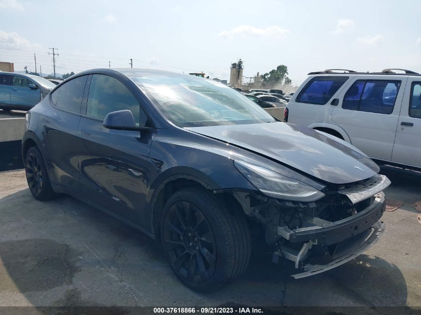 TESLA MODEL Y 2021 5yjygdee6mf091146