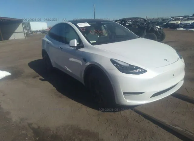 TESLA MODEL Y 2021 5yjygdee6mf095794