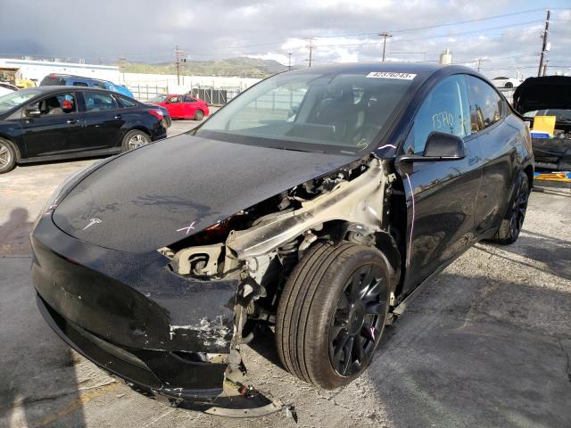 TESLA MODEL Y 2021 5yjygdee6mf100153