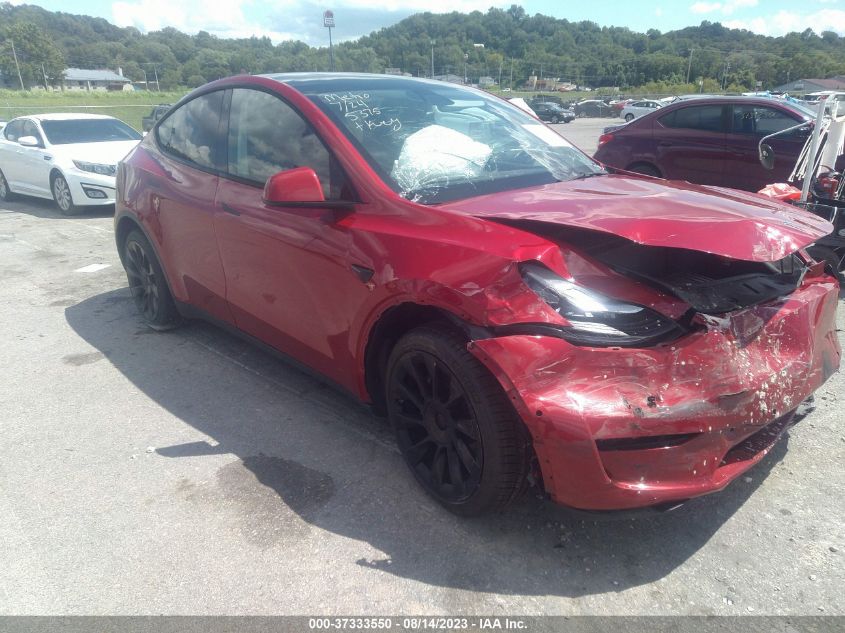 TESLA MODEL Y 2021 5yjygdee6mf125375