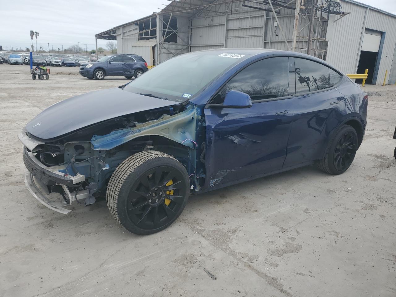 TESLA MODEL Y 2021 5yjygdee6mf125487