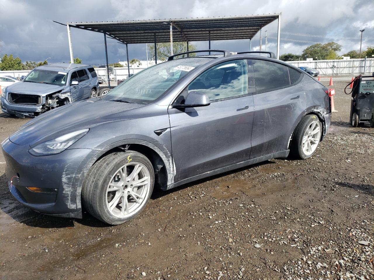 TESLA MODEL Y 2021 5yjygdee6mf160868