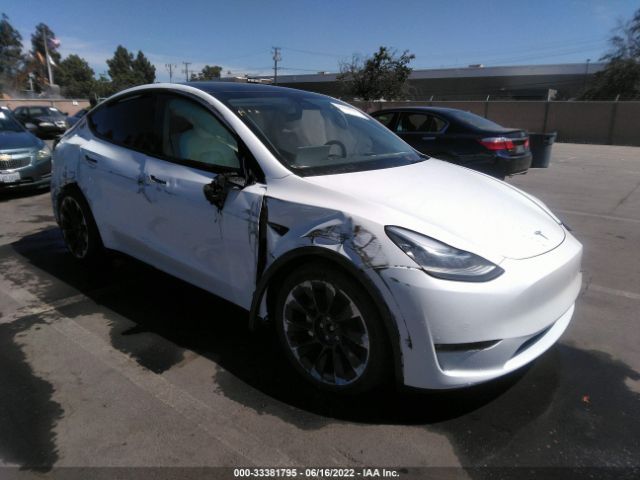 TESLA MODEL Y 2021 5yjygdee6mf224360