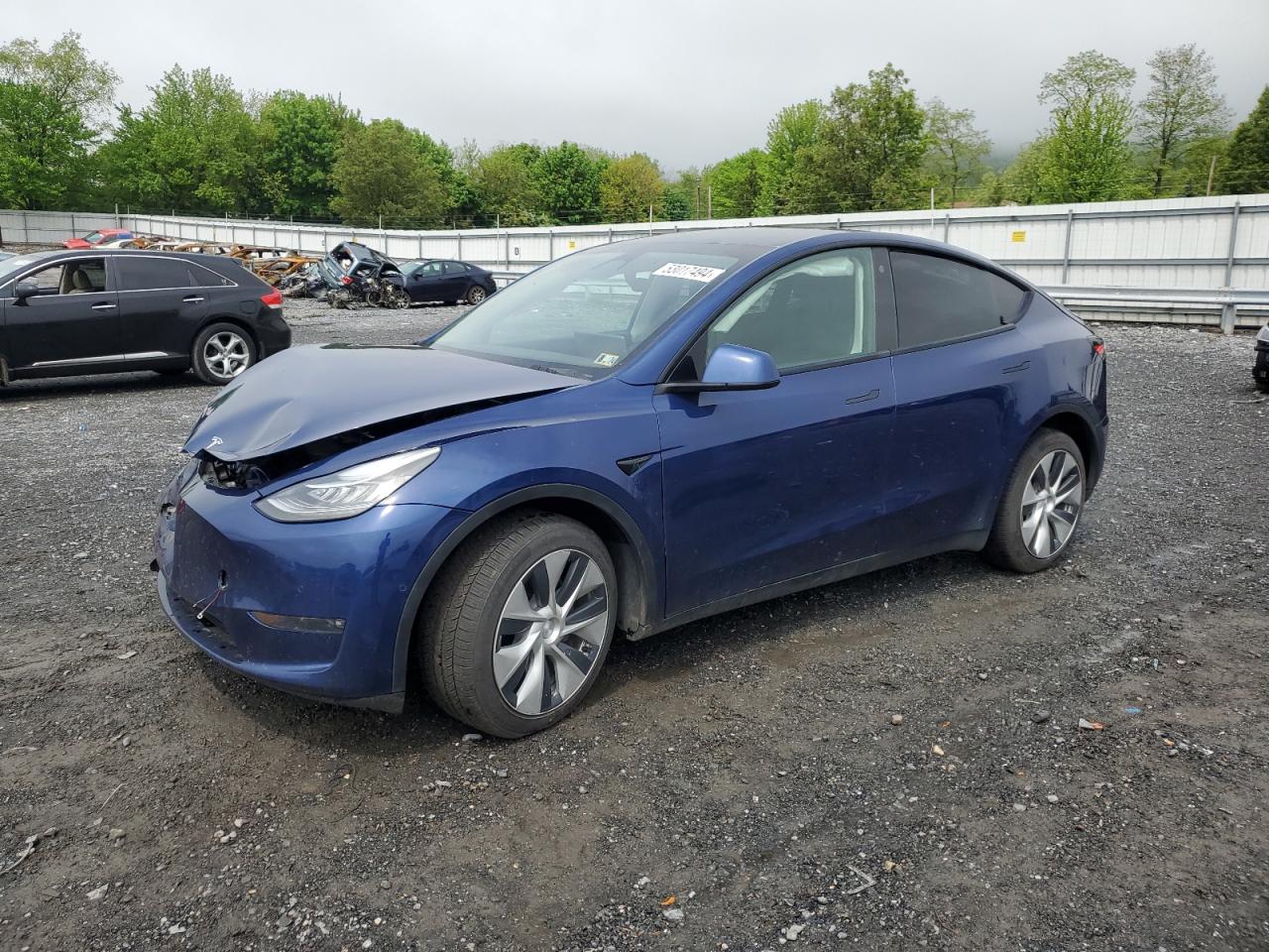 TESLA MODEL Y 2021 5yjygdee6mf246472