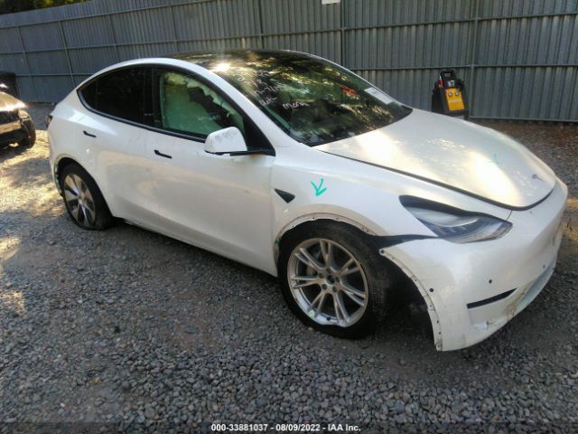 TESLA MODEL Y 2021 5yjygdee6mf256886