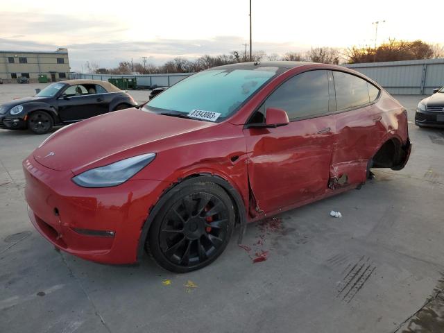 TESLA MODEL Y 2021 5yjygdee6mf264843