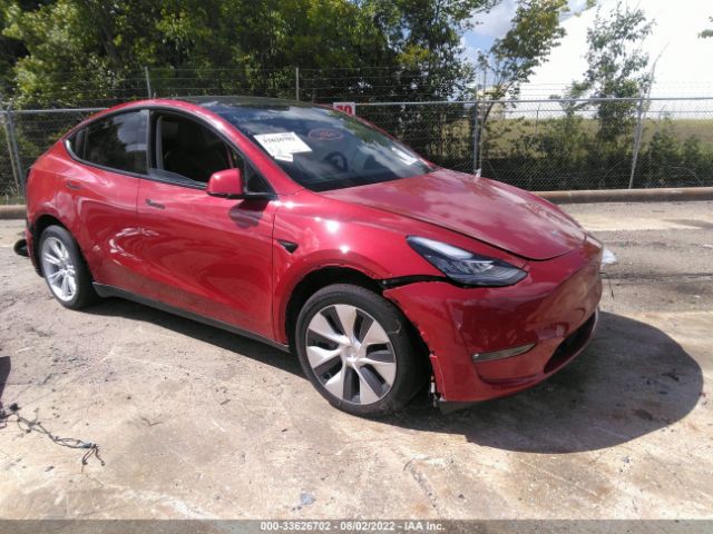 TESLA MODEL Y 2021 5yjygdee6mf279150