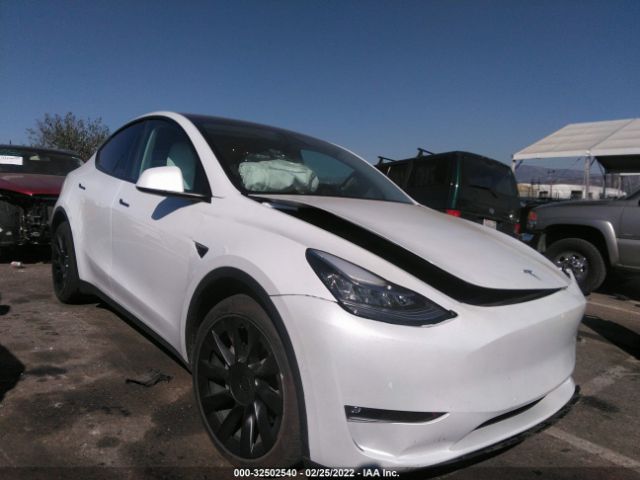 TESLA MODEL Y 2021 5yjygdee6mf294764