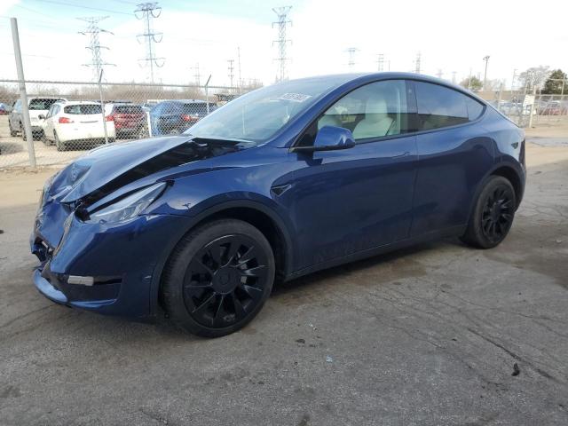 TESLA MODEL Y 2021 5yjygdee6mf301521