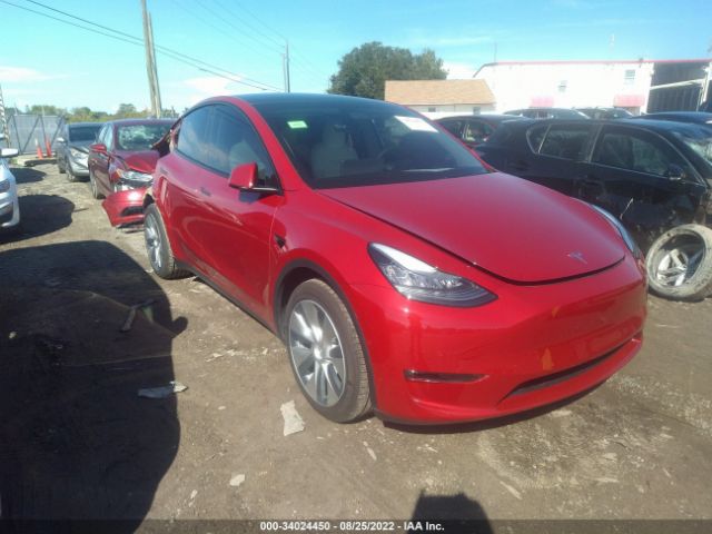 TESLA MODEL Y 2020 5yjygdee7lf039846