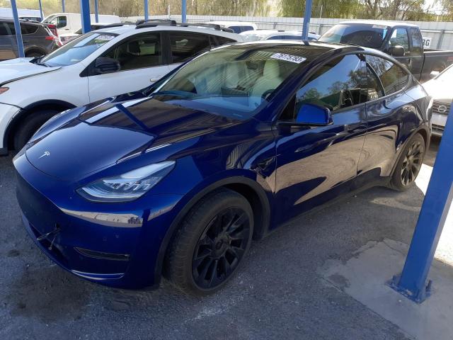 TESLA MODEL Y 2020 5yjygdee7lf040057