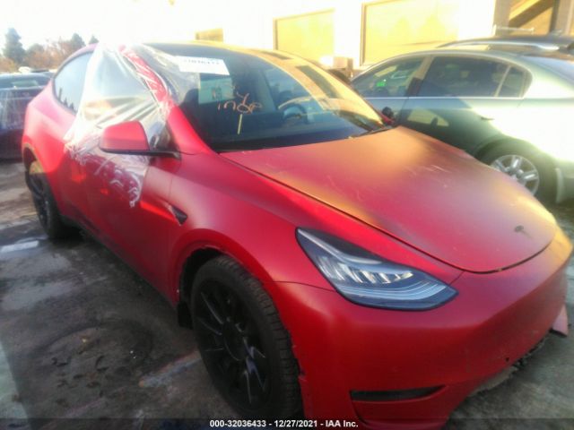 TESLA MODEL Y 2020 5yjygdee7lf040205