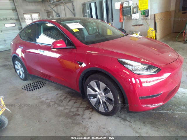 TESLA MODEL Y 2021 5yjygdee7mf060505