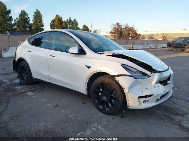 TESLA MODEL Y 2021 5yjygdee7mf065252