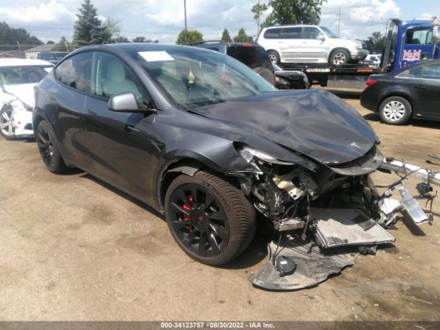 TESLA MODEL Y 2021 5yjygdee7mf065784