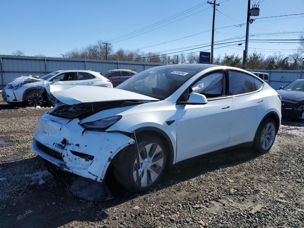 TESLA MODEL Y 2021 5yjygdee7mf067194