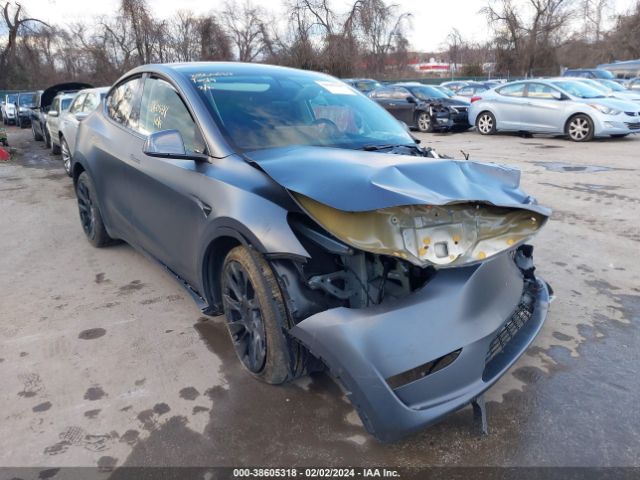 TESLA MODEL Y 2021 5yjygdee7mf070421