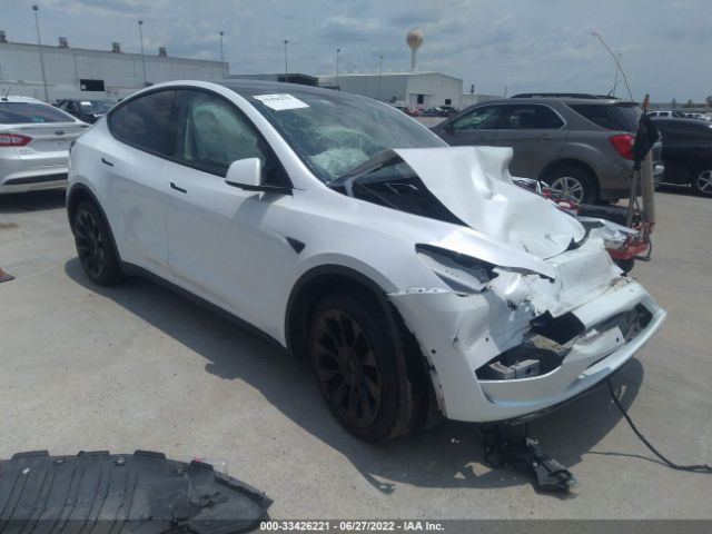 TESLA MODEL Y 2021 5yjygdee7mf072394