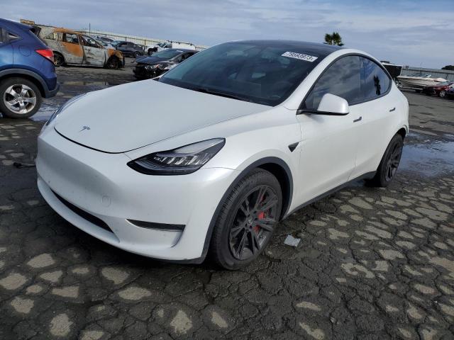 TESLA MODEL Y 2021 5yjygdee7mf074422