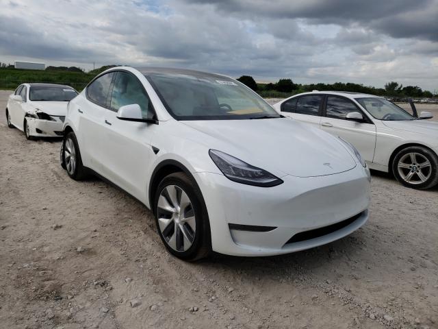 TESLA MODEL Y 2021 5yjygdee7mf090023