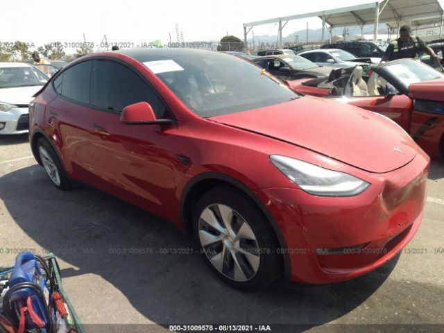 TESLA MODEL Y 2021 5yjygdee7mf095898