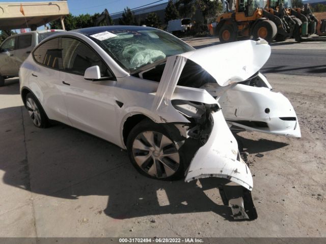 TESLA MODEL Y 2021 5yjygdee7mf096016