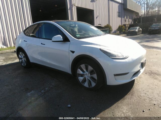 TESLA MODEL Y 2021 5yjygdee7mf106284