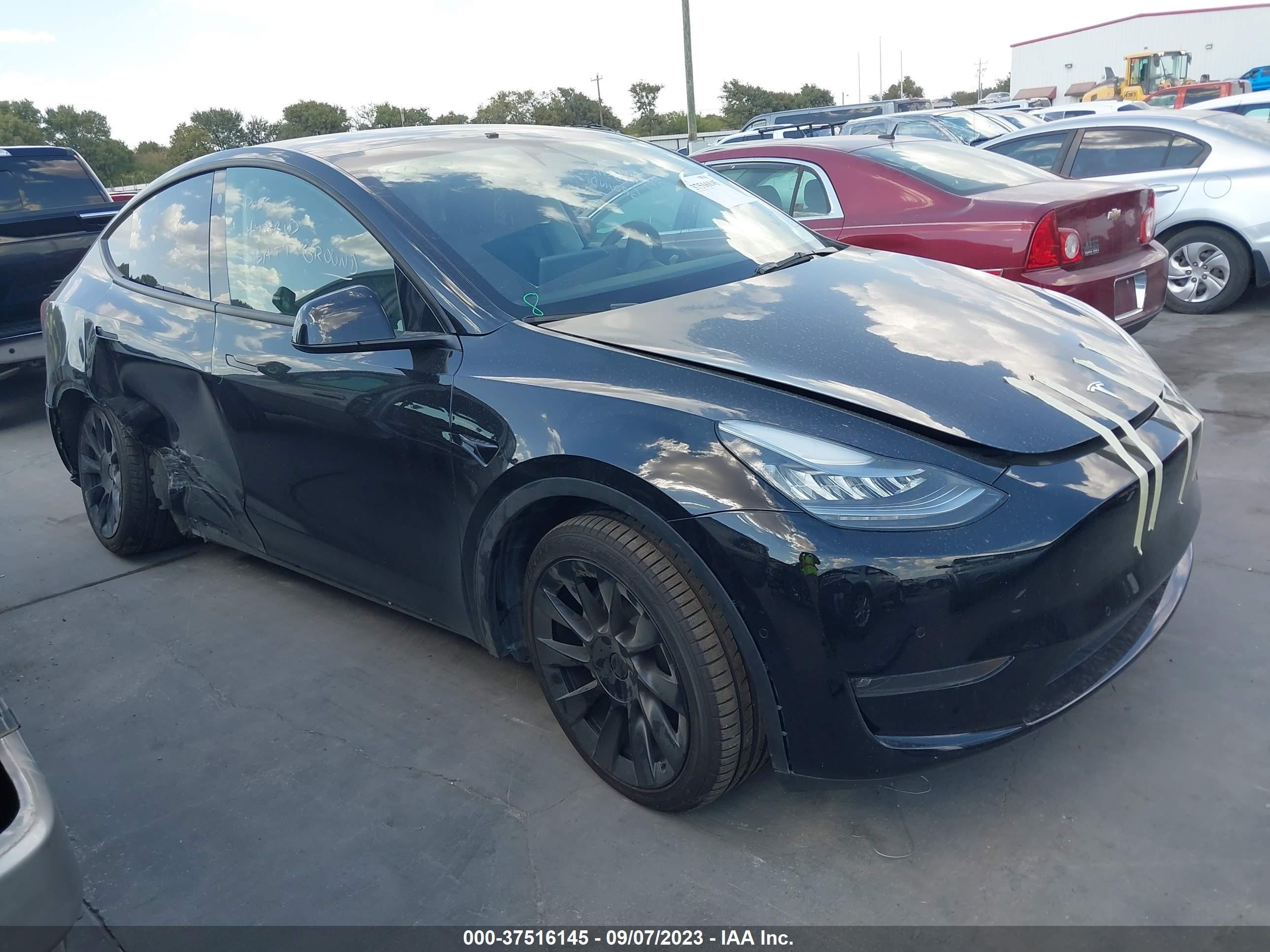 TESLA MODEL Y 2021 5yjygdee7mf149734