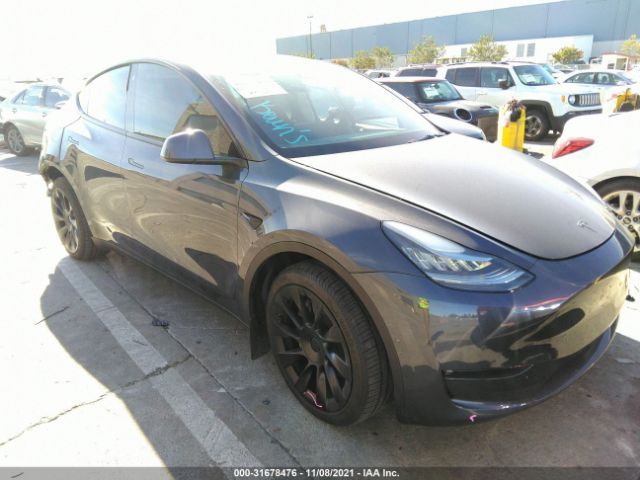 TESLA MODEL Y 2021 5yjygdee7mf152911