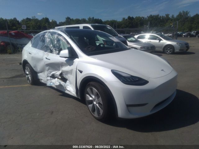 TESLA MODEL Y 2021 5yjygdee7mf182233