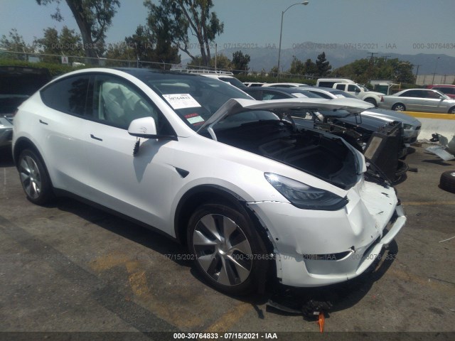 TESLA MODEL Y 2021 5yjygdee7mf206028