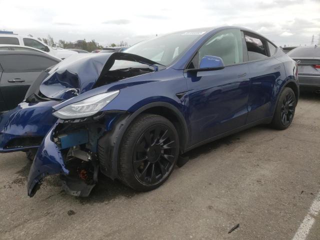 TESLA MODEL Y 2021 5yjygdee7mf206613