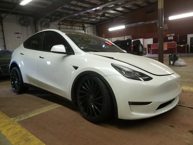 TESLA MODEL Y 2021 5yjygdee7mf207650