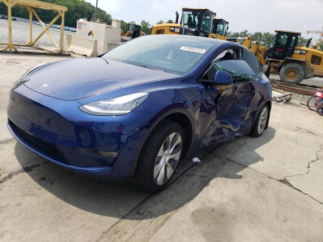 TESLA MODEL Y 2021 5yjygdee7mf229115