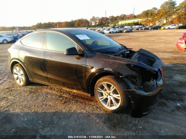 TESLA MODEL Y 2021 5yjygdee7mf244908