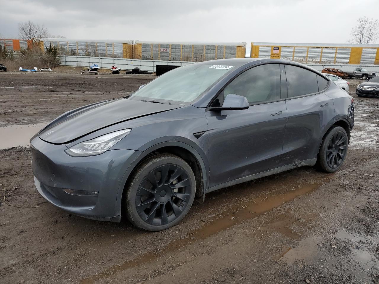 TESLA MODEL Y 2021 5yjygdee7mf251437