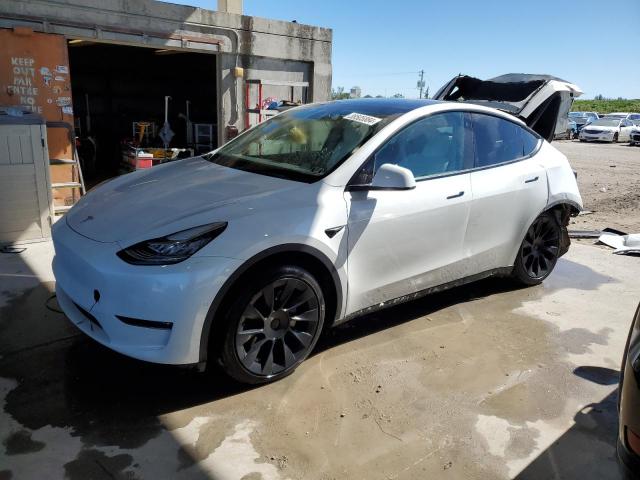 TESLA MODEL Y 2021 5yjygdee7mf257917