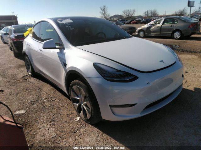 TESLA MODEL Y 2021 5yjygdee7mf282073