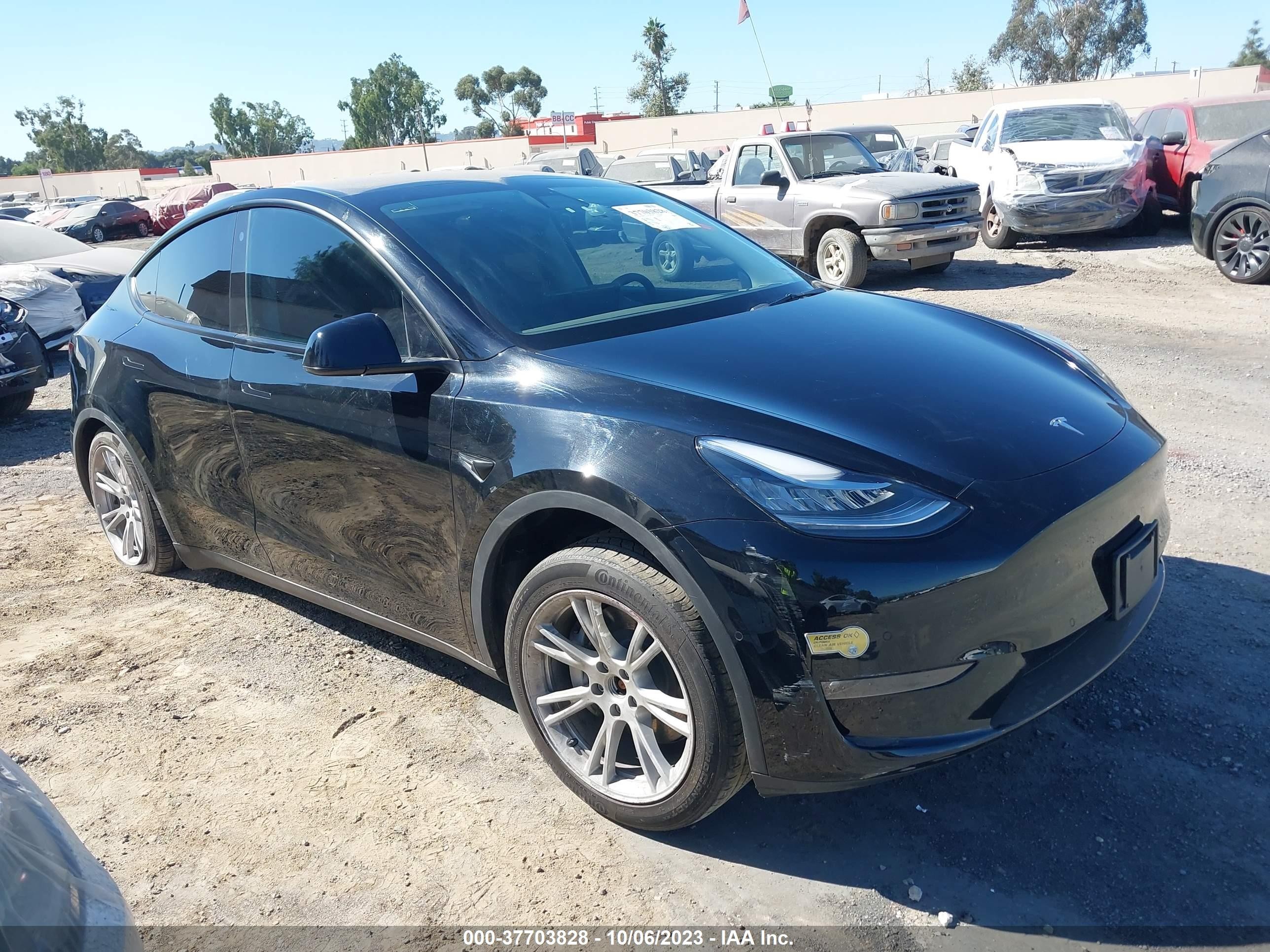 TESLA MODEL Y 2021 5yjygdee7mf300202