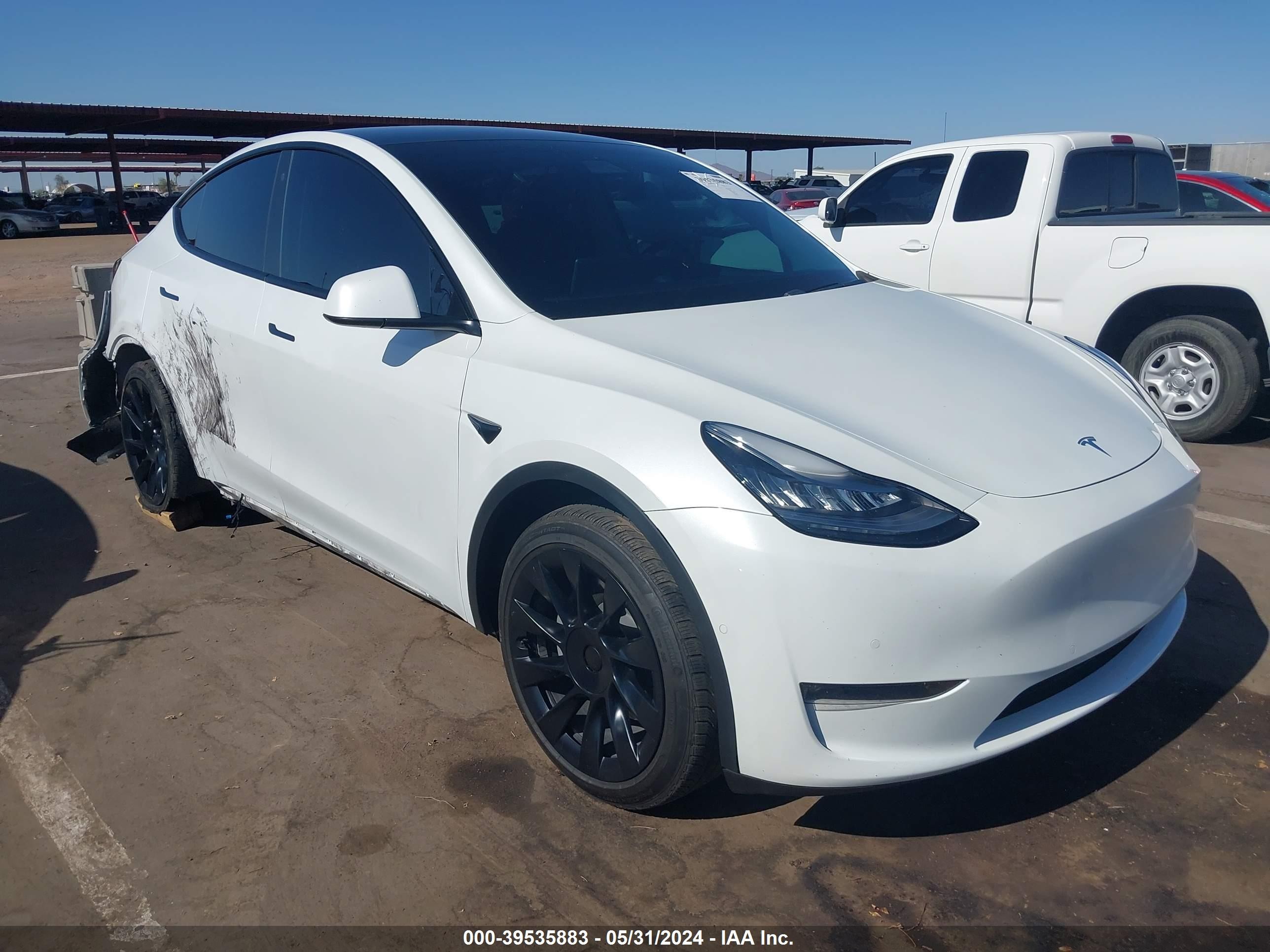 TESLA MODEL Y 2020 5yjygdee8lf053254