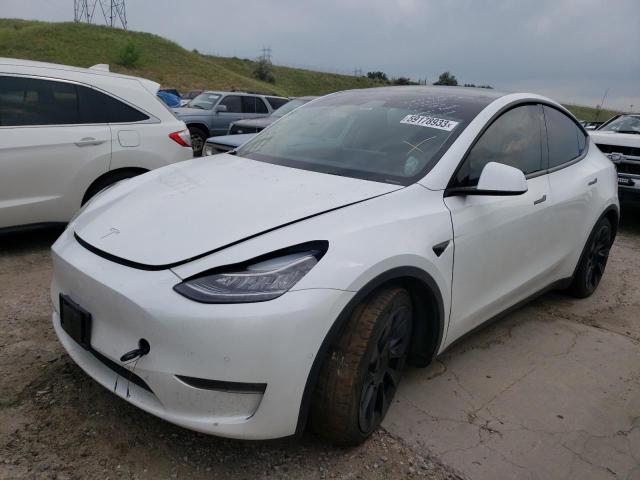 TESLA MODEL Y 2021 5yjygdee8mf068757