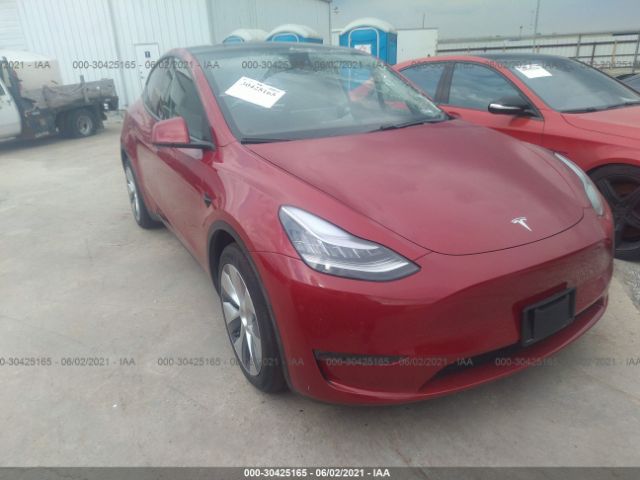 TESLA MODEL Y 2021 5yjygdee8mf070766