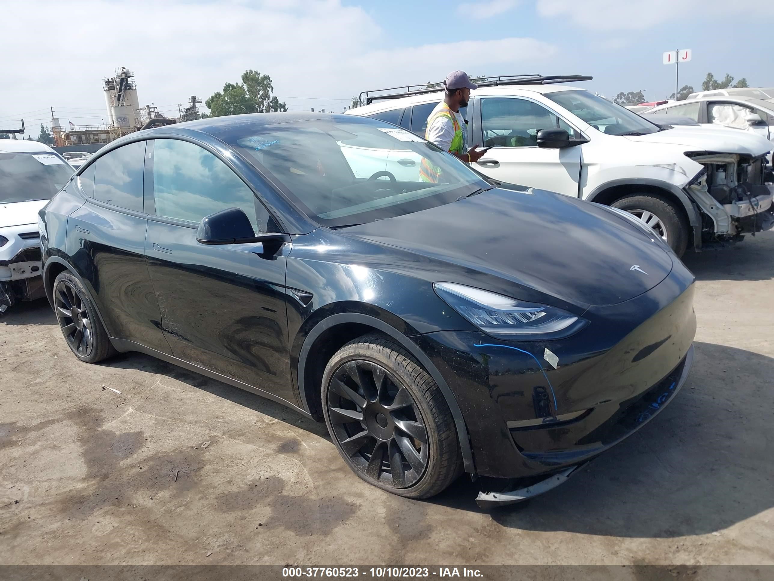 TESLA MODEL Y 2021 5yjygdee8mf084313