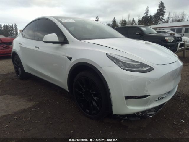 TESLA MODEL Y 2021 5yjygdee8mf138984