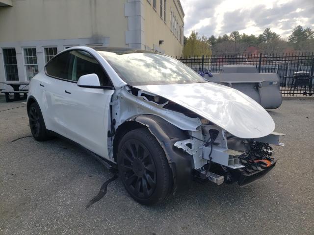 TESLA MODEL Y 2021 5yjygdee8mf143716