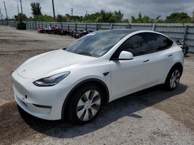 TESLA MODEL Y 2021 5yjygdee8mf145630