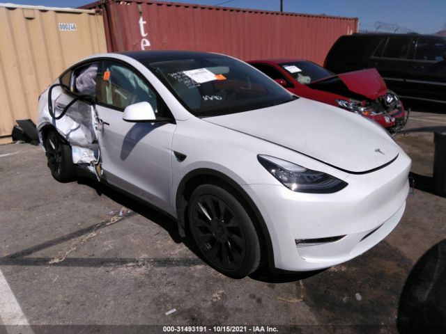 TESLA MODEL Y 2021 5yjygdee8mf189255