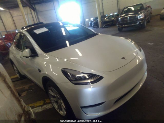 TESLA MODEL Y 2021 5yjygdee8mf214199